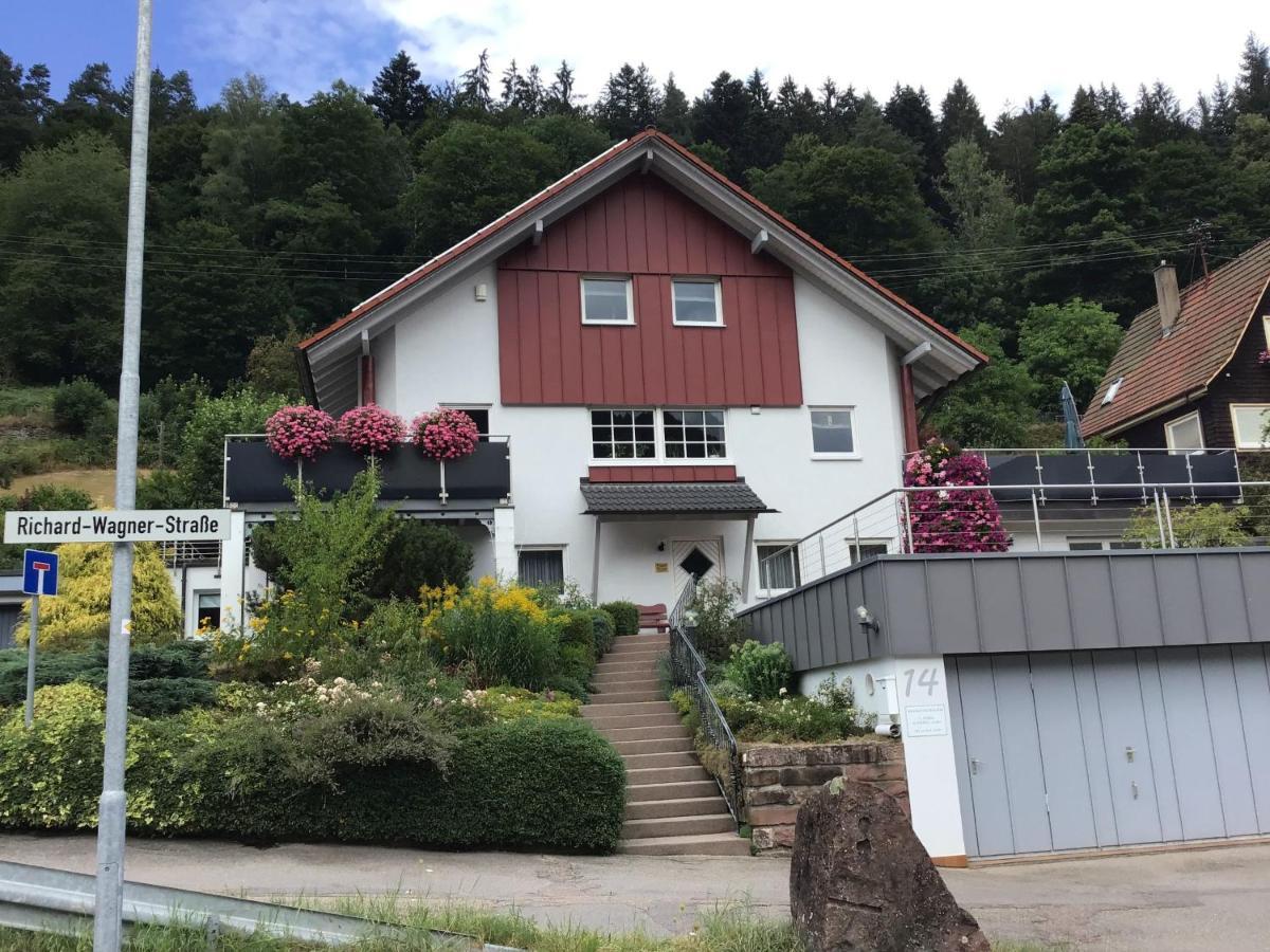 Ferienwohnung Am Eiberg Бад-Вильдбад Экстерьер фото