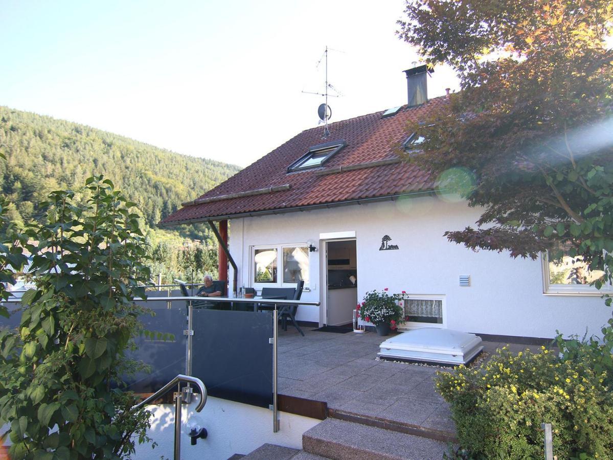 Ferienwohnung Am Eiberg Бад-Вильдбад Экстерьер фото